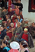 Ladakh - ladakhi attending the cham dances at Tak Tok monastery
